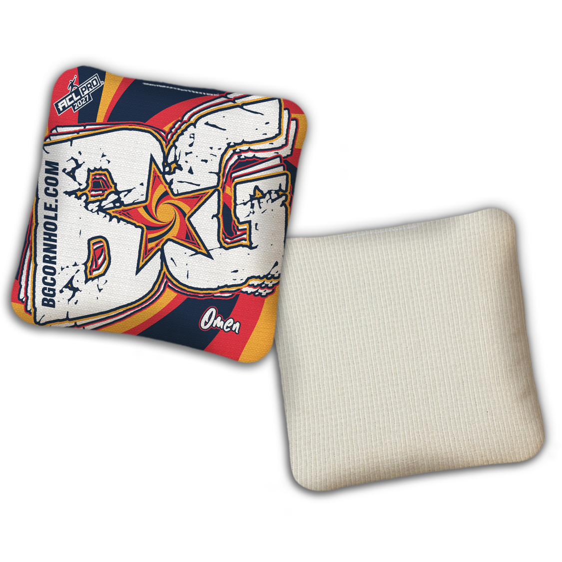 2027 BG Multiple Bag Models "FUNK SOUL" - ACL Pro Stamped Cornhole Bags - SET OF 4 BAGS