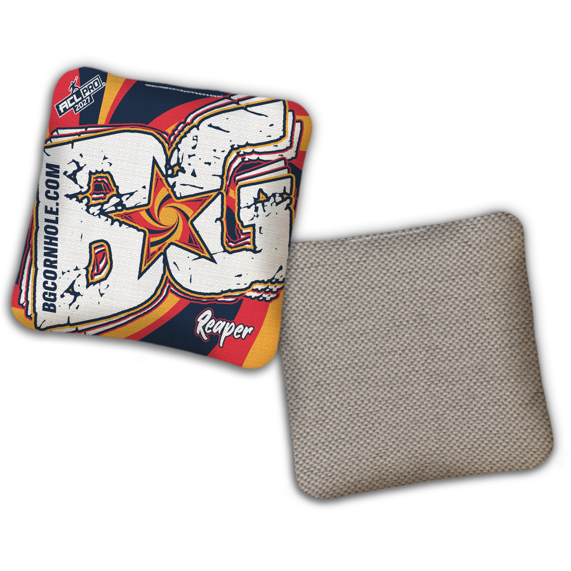 2027 BG Multiple Bag Models "FUNK SOUL" - ACL Pro Stamped Cornhole Bags - SET OF 4 BAGS