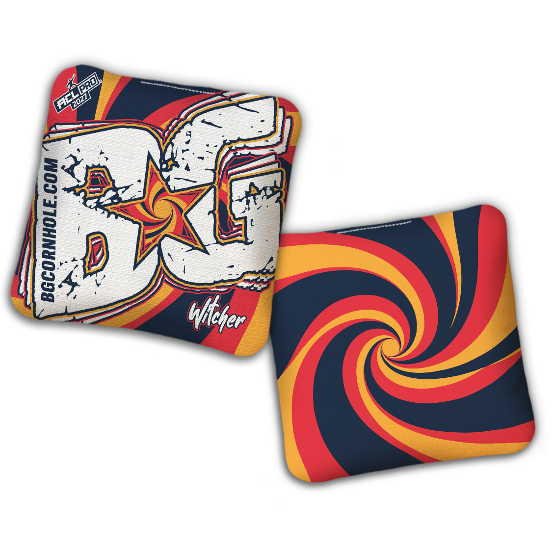 2027 BG Multiple Bag Models "FUNK SOUL" - ACL Pro Stamped Cornhole Bags - SET OF 4 BAGS