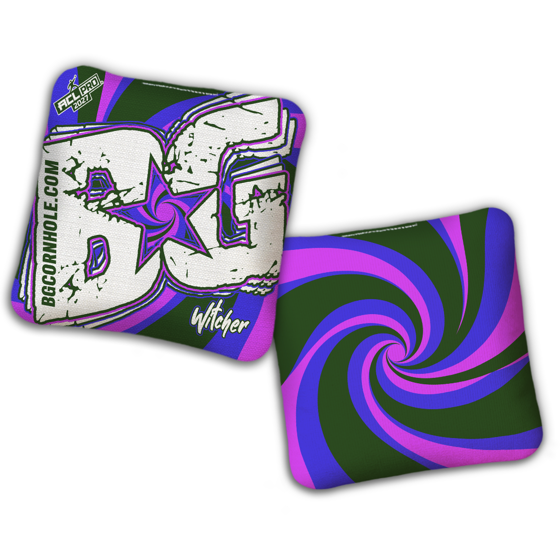 2027 BG Multiple Bag Models "FUNK SOUL" - ACL Pro Stamped Cornhole Bags - SET OF 4 BAGS