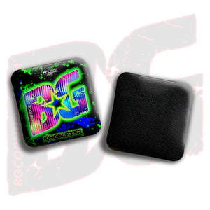 2025 Multiple Bag Models "Galactic Glow" - ACL Pro Stamped Cornhole Bags - SET OF 4 BAGS