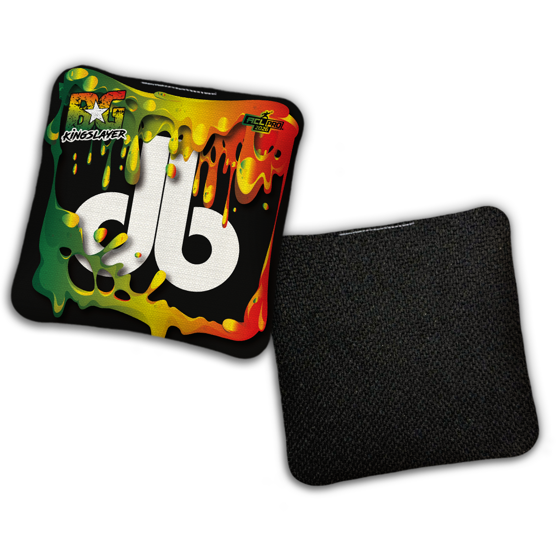 2026 BG Multiple Bag Models - "DB Goo” Dirty Bags Collab - ACL Pro Stamped Cornhole Bags - SET OF 4 BAGS