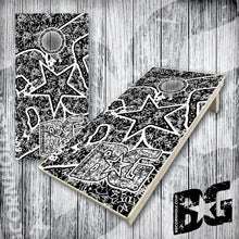 Load image into Gallery viewer, BG &quot;BG Graffiti&quot; Cornhole Boards - Elite Model