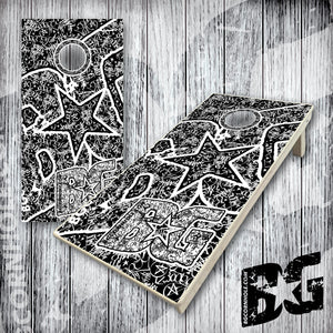 BG "BG Graffiti" Cornhole Boards - Elite Model