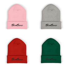 Load image into Gallery viewer, Black BagGodz Classic Cuffed Beanie (Embroidery) - Multiple Colors
