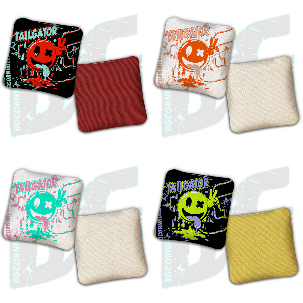 BG Tailgator  - "Selfie” - Non Stamped Cornhole Bags - SET OF 4 bags