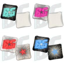 Load image into Gallery viewer, 2026 BG Multiple Bag Models  - "Lightening Strike" - Non Stamped Cornhole Bags - SET OF 4 bags