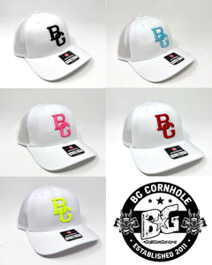 White 112 Trucker Hat - Colored Embroidery - RICHARDSON