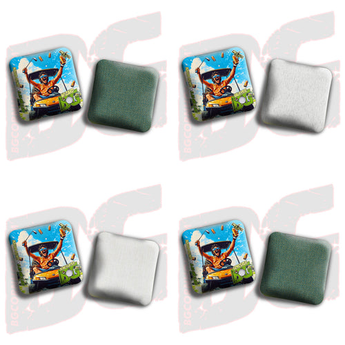 2026 Multiple Bag Models  “Grip it and Sip it” - ACL Pro Stamped Cornhole Bags - SET OF 4 BAGS