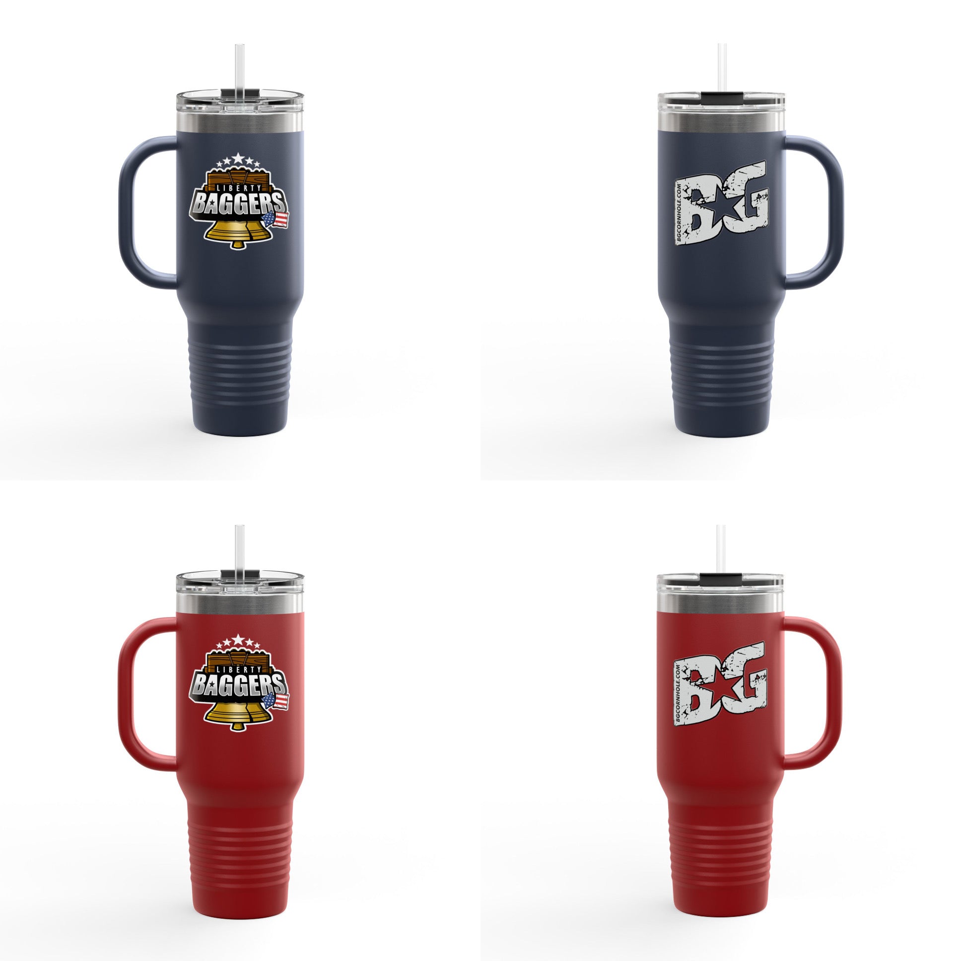 Liberty Baggers x BG Insulated Travel Mug, 40oz - Multiple Colors