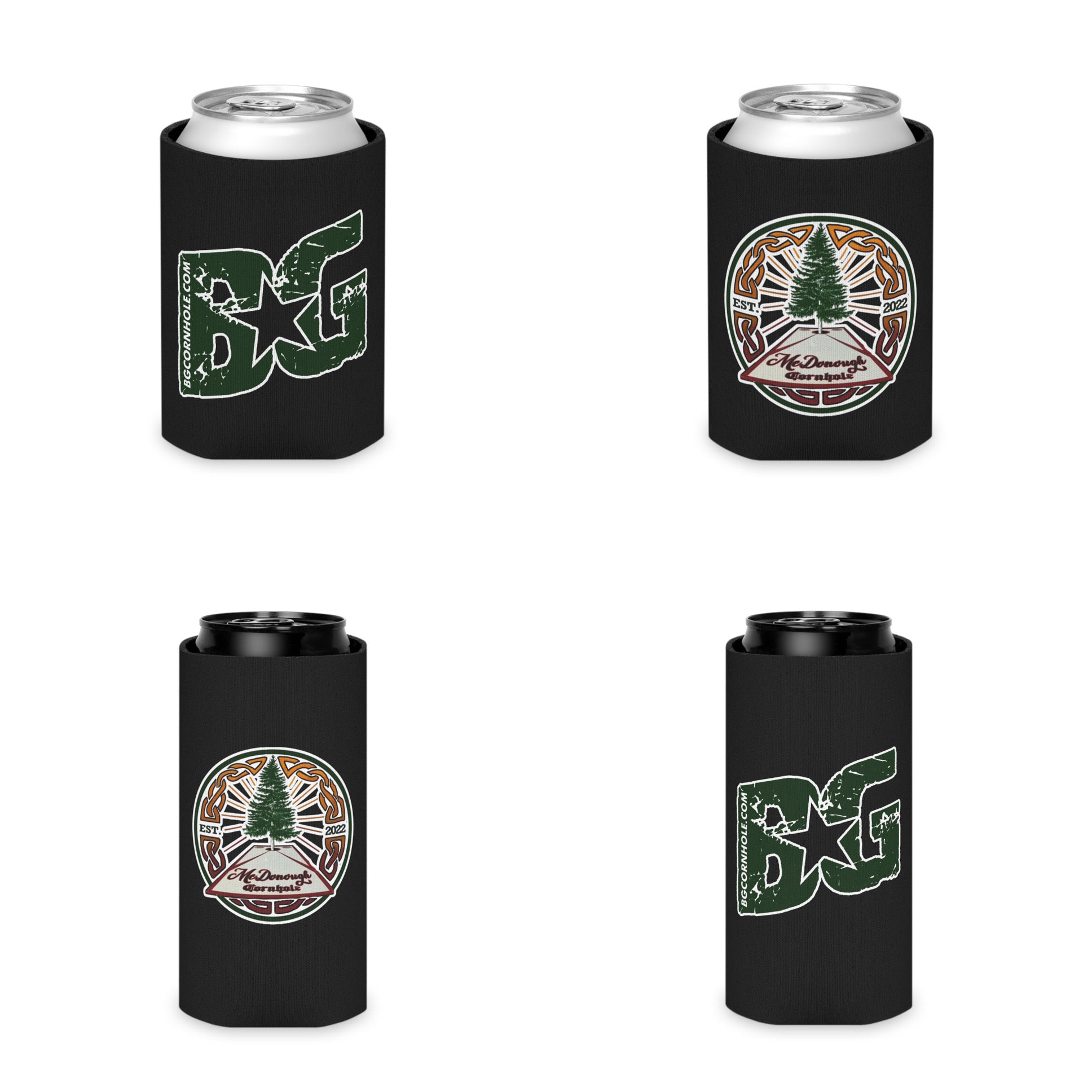 McDonough Cornhole x BG Koozie - Multiple Colors