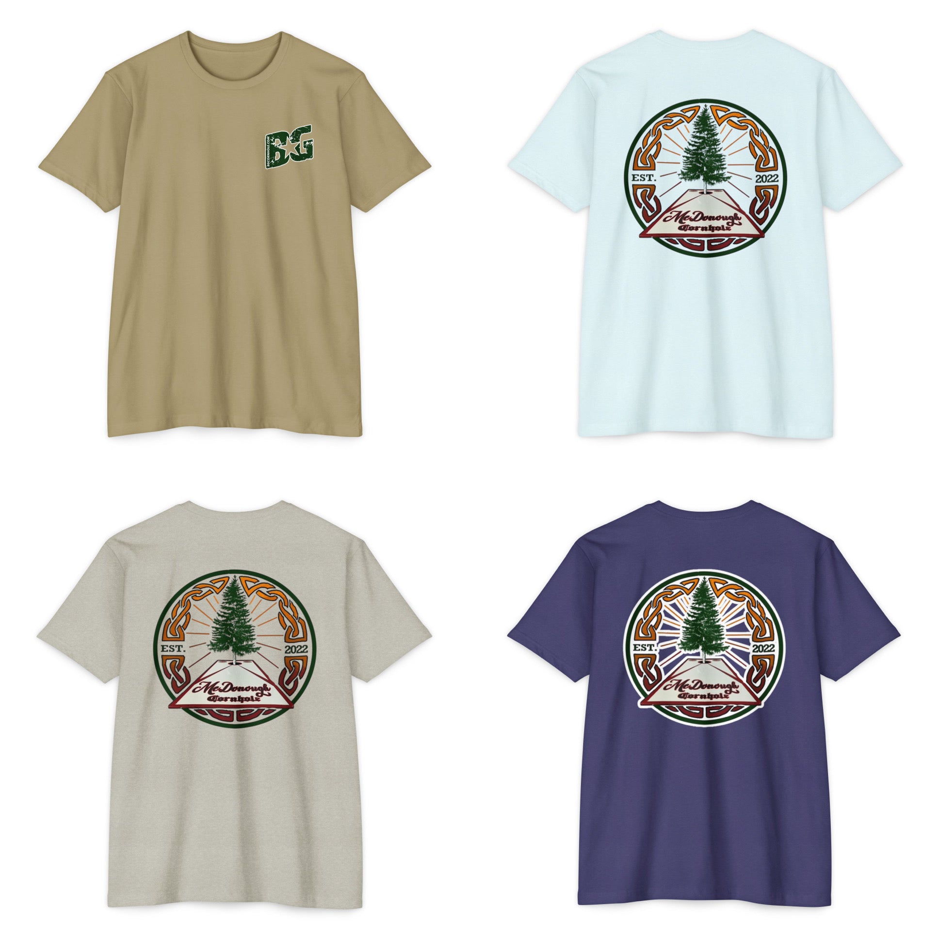 McDonough Cornhole x BG Unisex Tee - Multiple Colors