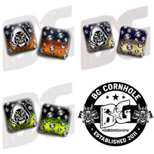 Load image into Gallery viewer, 2026 BG Comp Assassin - &quot;Logo Repeat&quot; - ACL Comp Stamped Cornhole Bags - SET OF 4 BAGS