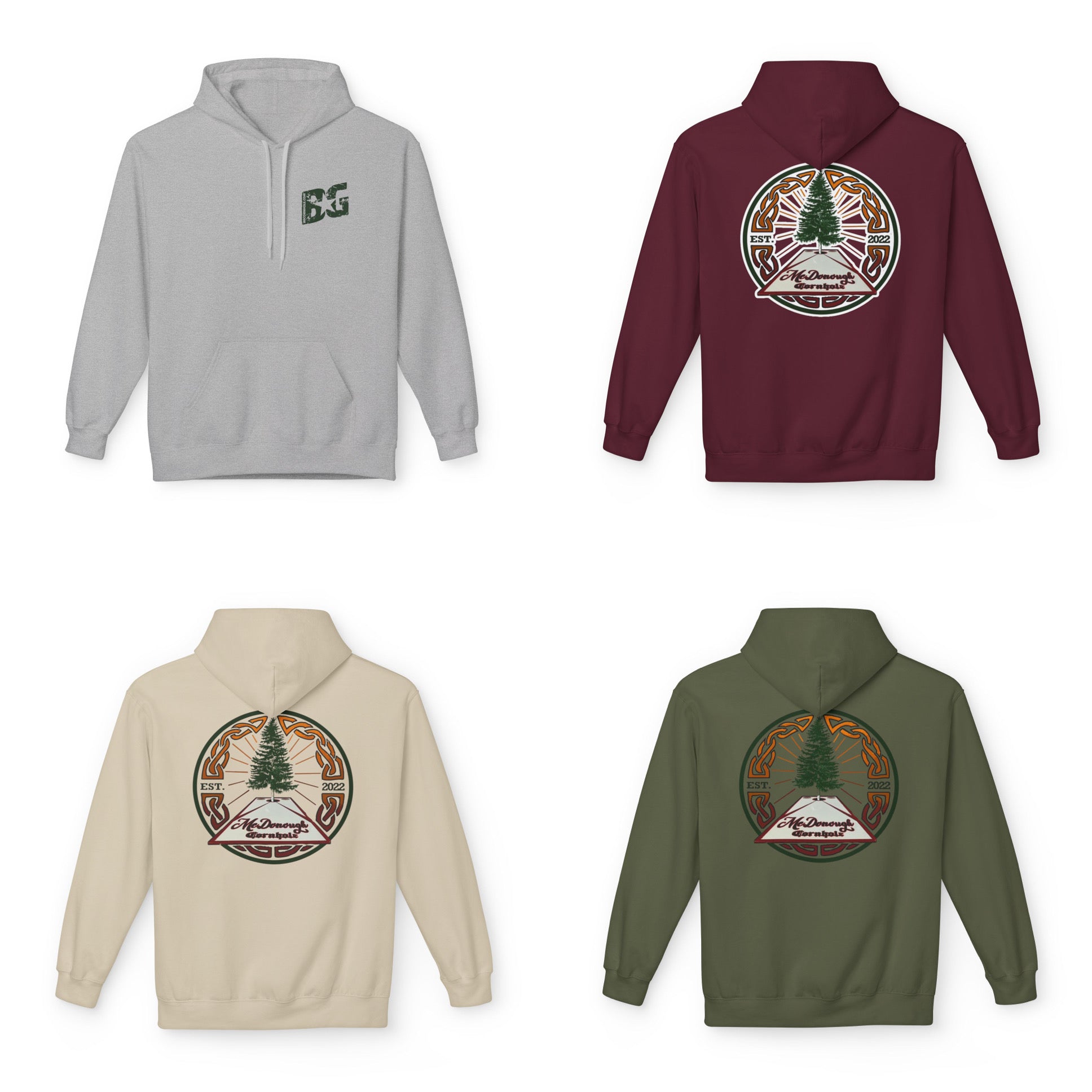 McDonough Cornhole x BG Unisex Hoodie - Multiple Colors