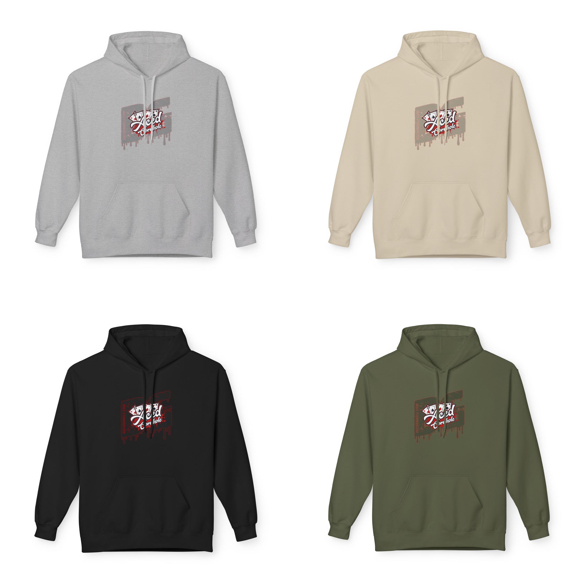 Aced Cornhole Card x BG Unisex Hoodie - Multiple Colors