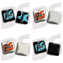 Load image into Gallery viewer, 2026 Multiple Bag Models  - &quot;Elizabeth Tennyson” - ACL Pro Stamped Cornhole Bags - SET OF 4 BAGS