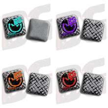 Load image into Gallery viewer, 2026 BG Multiple Bag Models - &quot;Evil Grin&quot; - ACL Comp Stamped Cornhole Bags - SET OF 4 BAGS
