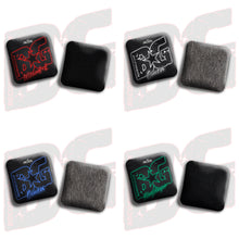 Load image into Gallery viewer, BG Multiple Bag Models - "Hex Glow" - 4" ACL Mini Stamped Cornhole Bags- Set of 4 Bags