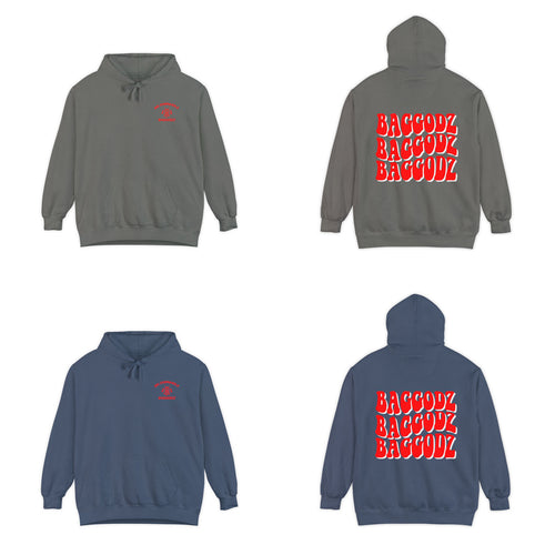 Red Wavy Bag Godz Unisex Hoodie - Multiple Colors