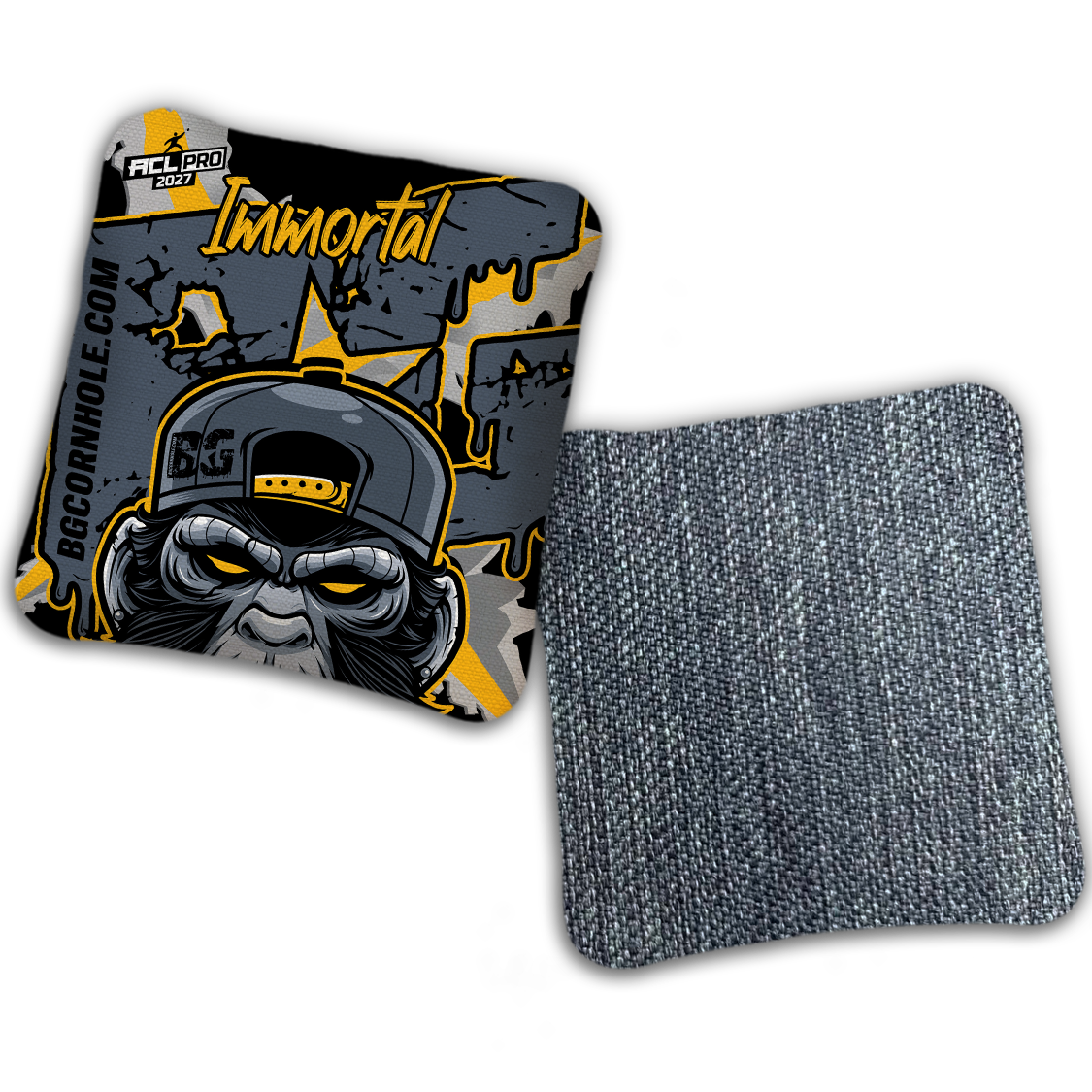 2027 BG Multiple Bag Models "MONKEY BUSINESS" - ACL Pro Stamped Cornhole Bags - SET OF 4 BAGS