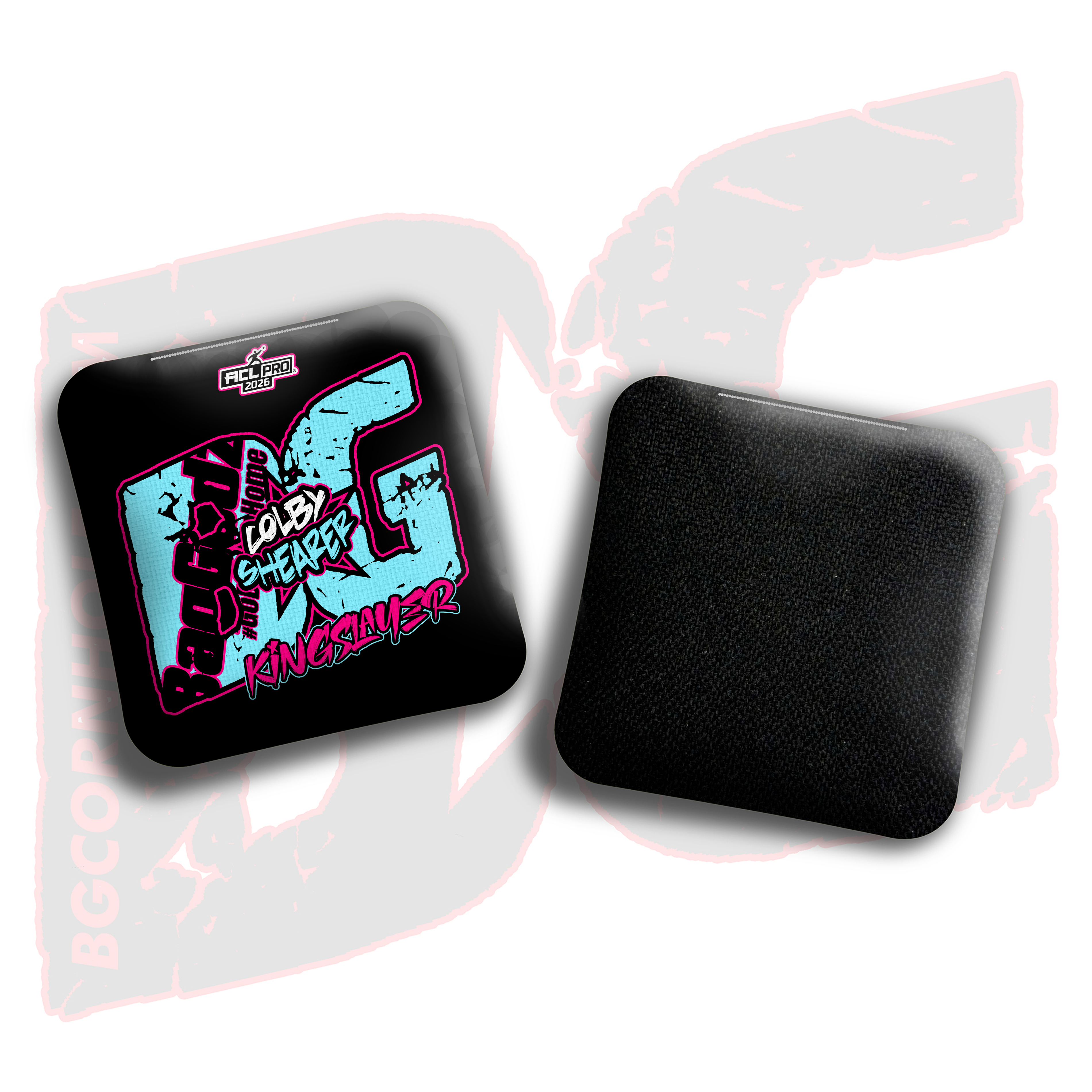 2026 BG Multiple Bag Models  - "Colby Shearer” - ACL Pro Stamped Cornhole Bags - SET OF 4 BAGS