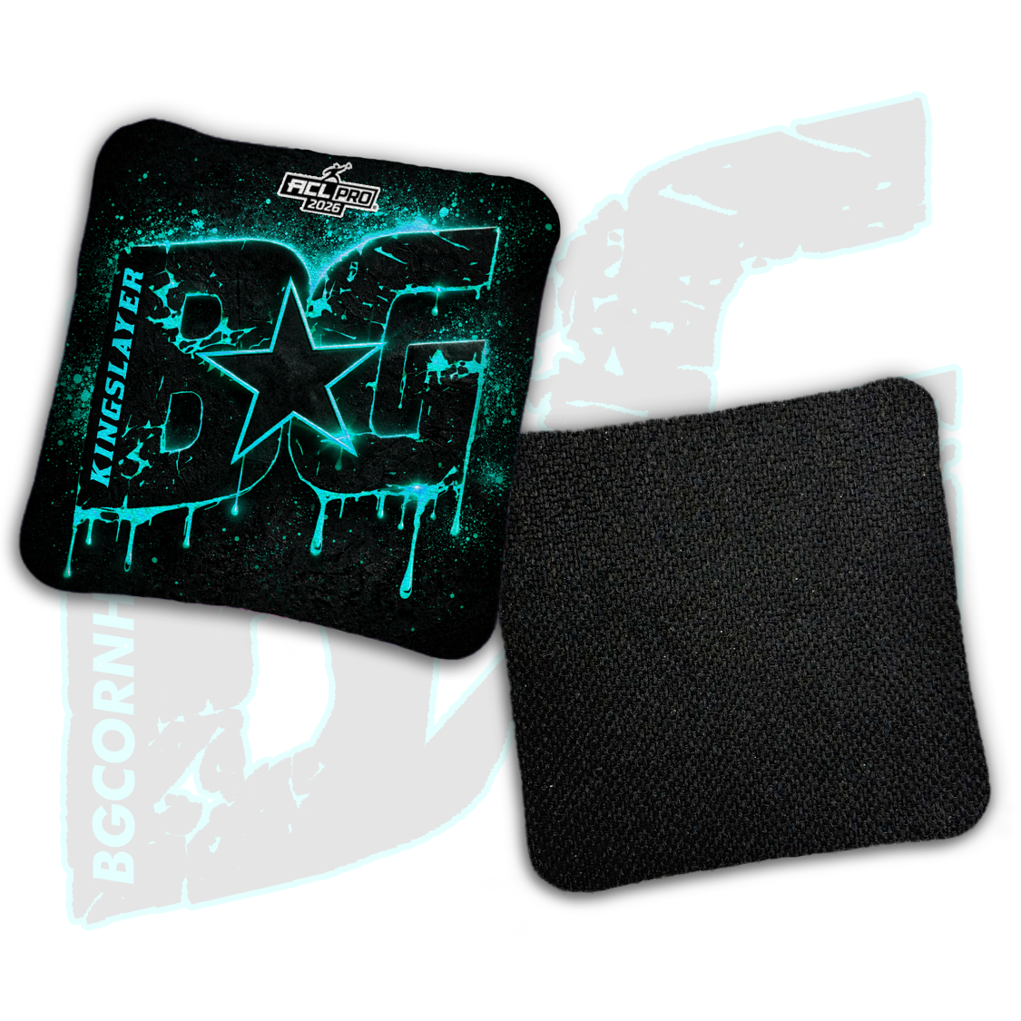 2026 BG Multiple Bag Models "Icy Drip" - ACL Pro Stamped Cornhole Bags - SET OF 4 BAGS