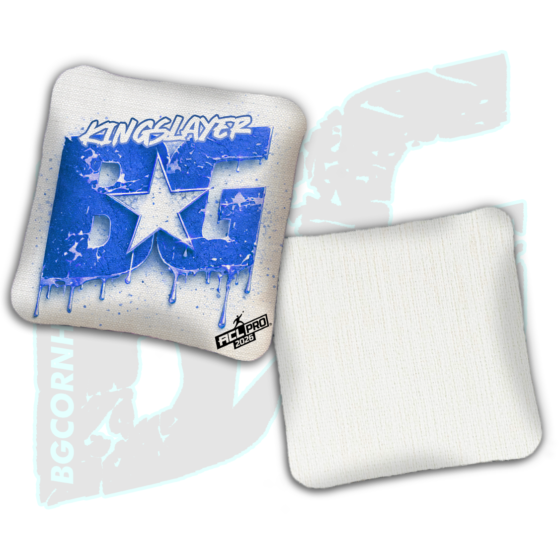 2026 BG Multiple Bag Models "Melt" - ACL Pro Stamped Cornhole Bags - SET OF 4 BAGS