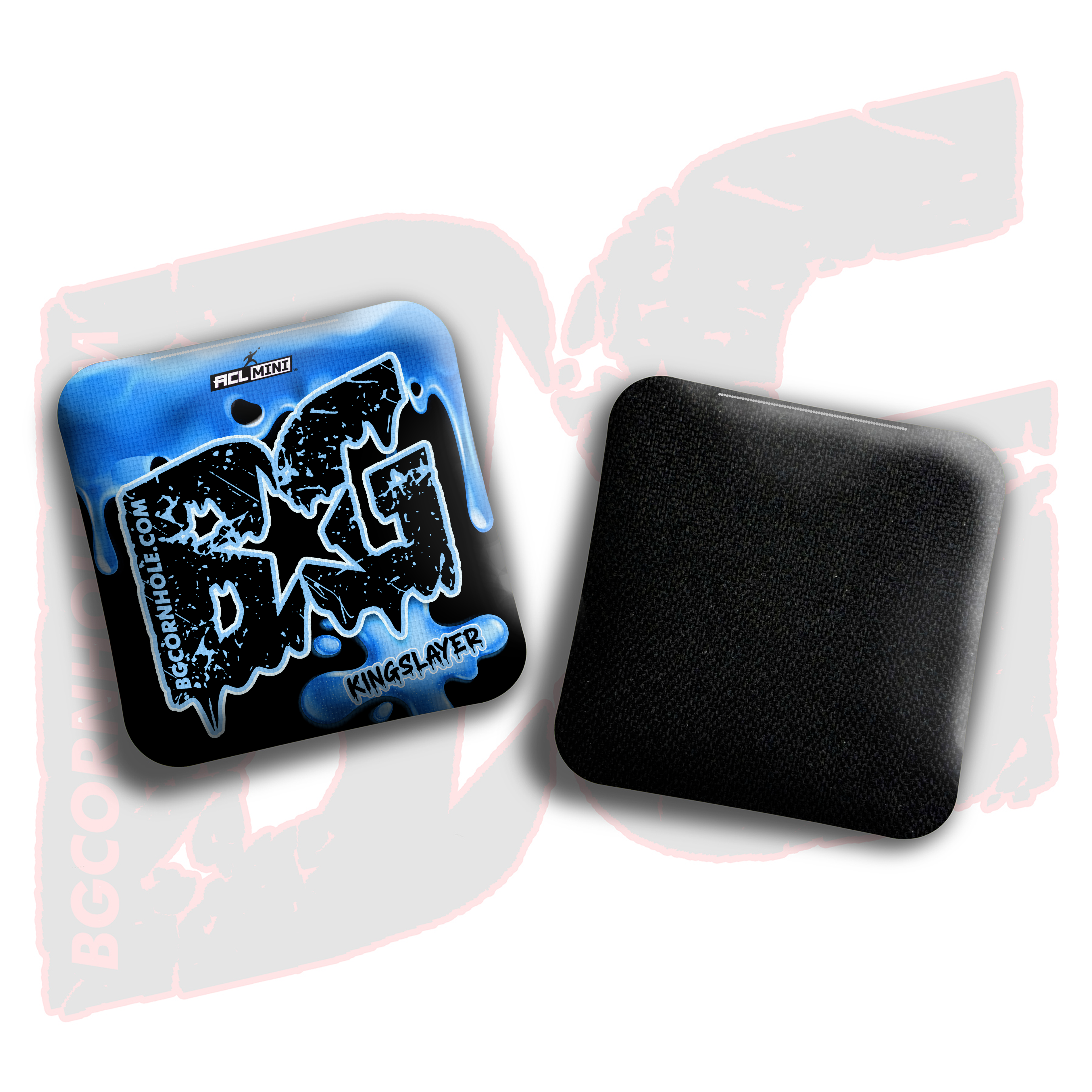 BG Multiple Bag Models - "Drip" - 4" ACL Mini Stamped Cornhole Bags- Set of 4 Bags