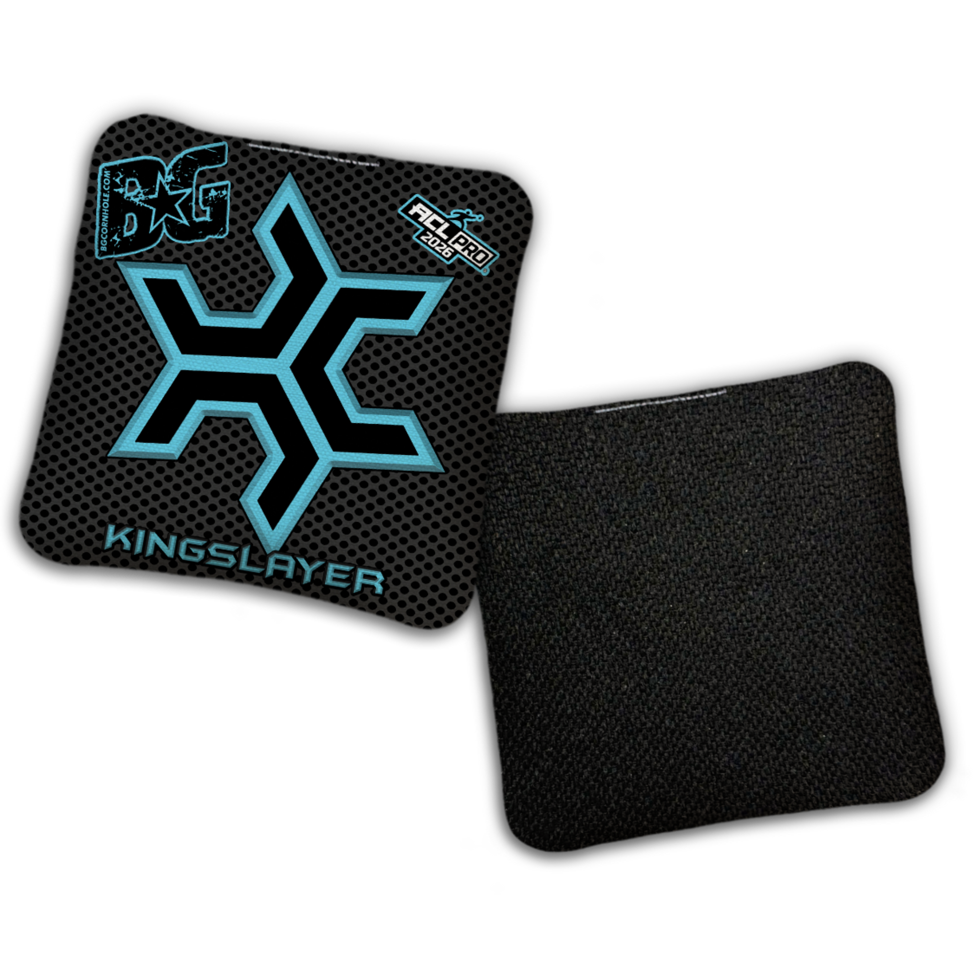 2027 Multiple Bag Models  "CaddySack Carbon Fiber” Collab - ACL Pro Stamped Cornhole Bags - SET OF 4 BAGS