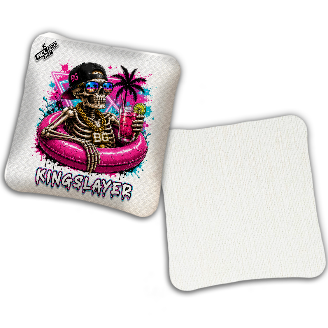 2027 BG Multiple Bag Models "DEADCATION" - ACL Pro Stamped Cornhole Bags - SET OF 4 BAGS