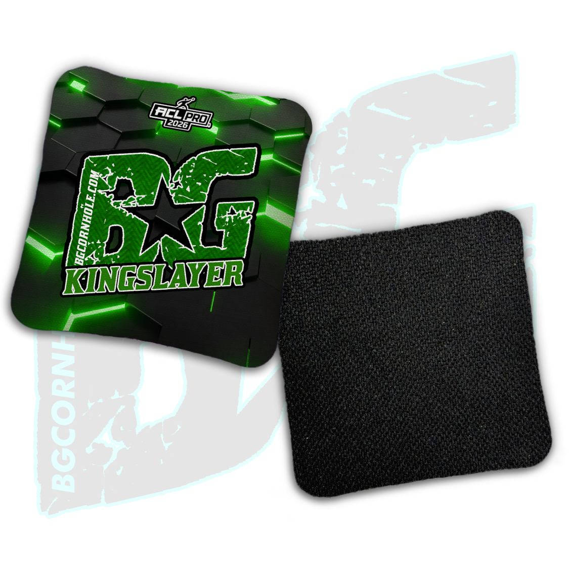 2026 BG Multiple Bag Models "Hex" - ACL Pro Stamped Cornhole Bags - SET OF 4 BAGS
