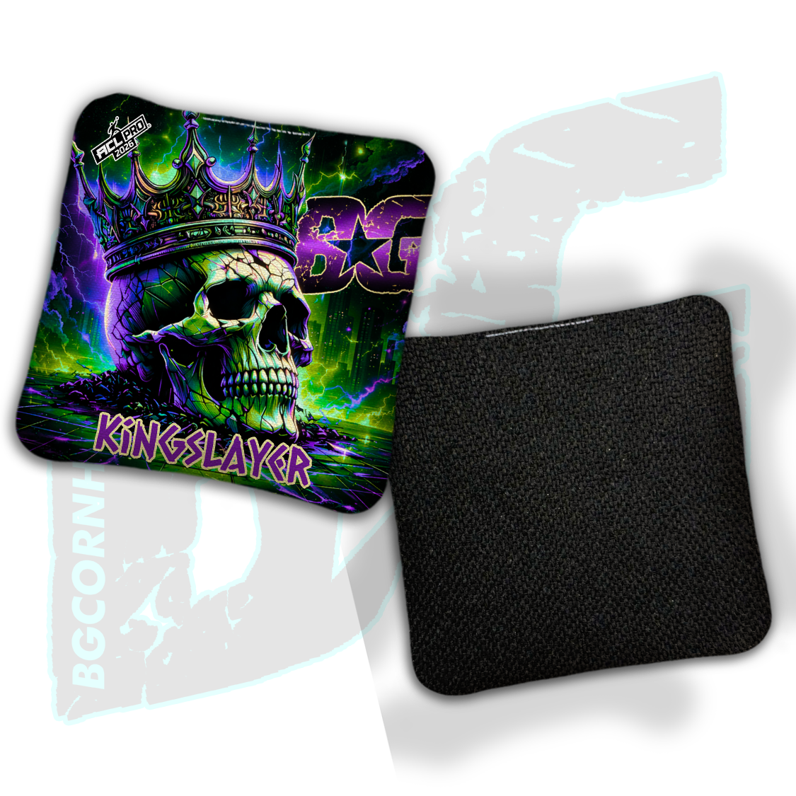 2026 BG Multiple Bag Models "Royal Ruins" - ACL Pro Stamped Cornhole Bags - SET OF 4 BAGS