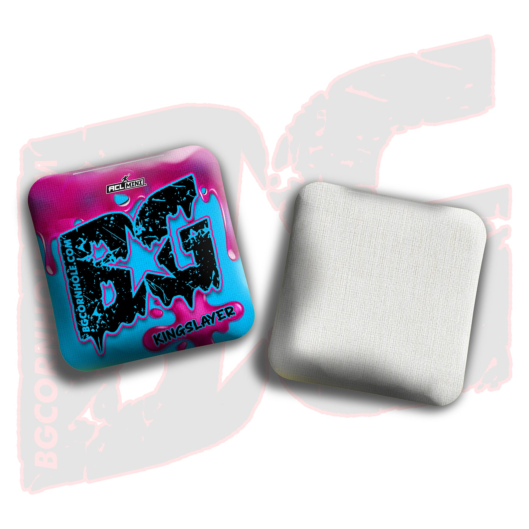 BG Kingslayer 4" Mini Cornhole Bags - “Drip” - Set of 4 Bags