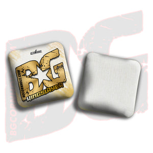 BG Kingslayer 4" Mini Cornhole Bags - “Offwhite” - Set of 4 Bags