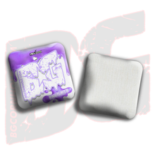 Load image into Gallery viewer, BG Multiple Bag Models - "Drip" - 4" ACL Mini Stamped Cornhole Bags- Set of 4 Bags