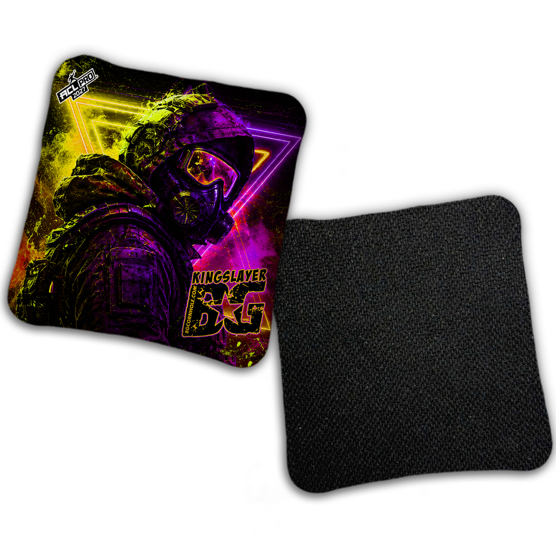 2027 BG Multiple Bag Models "NIGHT PROTOCOL" - ACL Pro Stamped Cornhole Bags - SET OF 4 BAGS