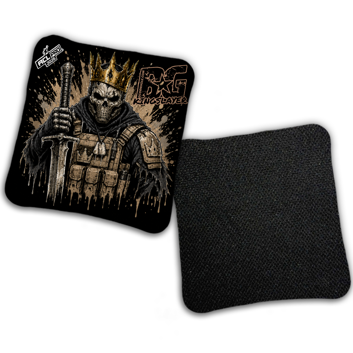 2026 BG Multiple Bag Types "Warzone" - ACL Pro Stamped Cornhole Bags - SET OF 4 BAGS