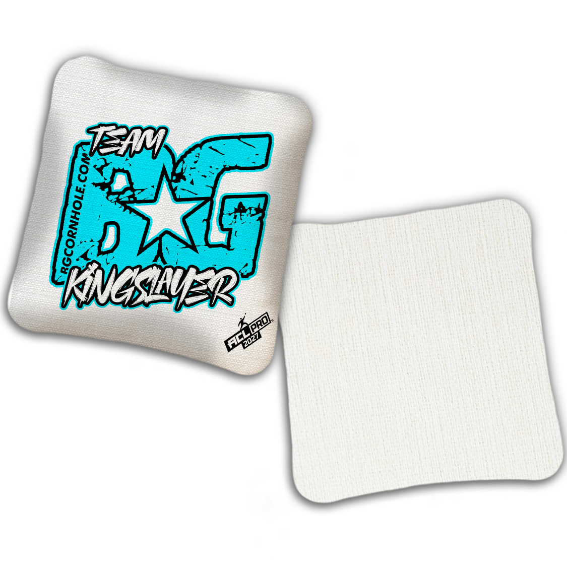 2027 BG KINGSLAYER “ESPN THROWBACK COLORMATCH" - ACL Pro Stamped Cornhole Bags - SET OF 4 BAGS