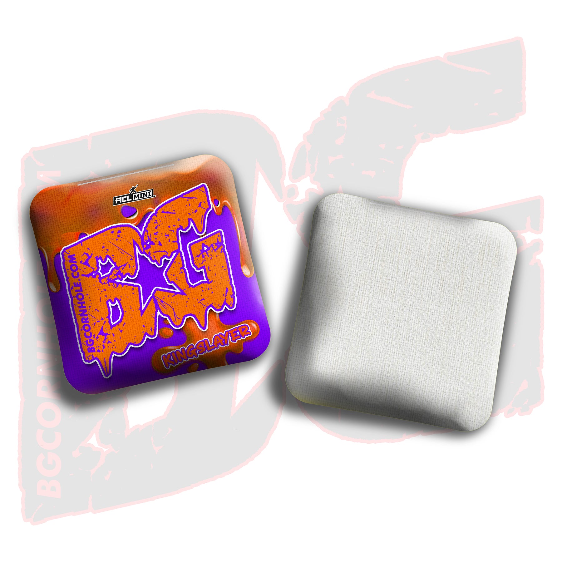 BG Kingslayer 4" Mini Cornhole Bags - “Drip” - Set of 4 Bags