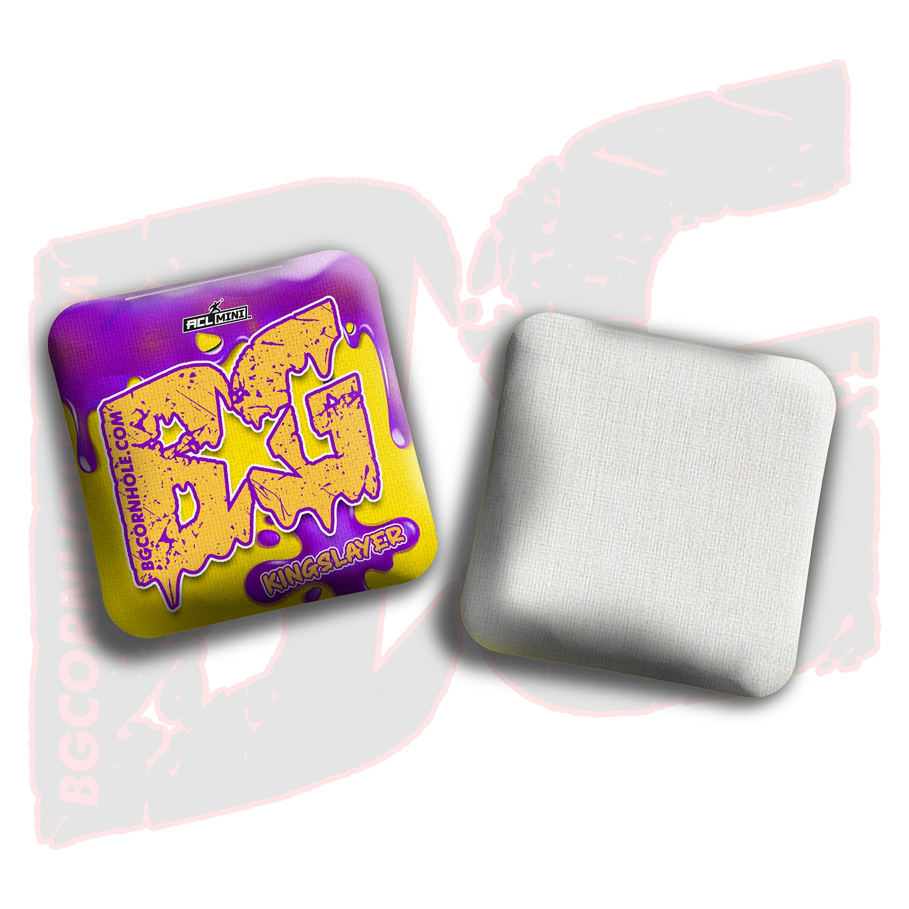 BG Kingslayer 4" Mini Cornhole Bags - “Drip” - Set of 4 Bags