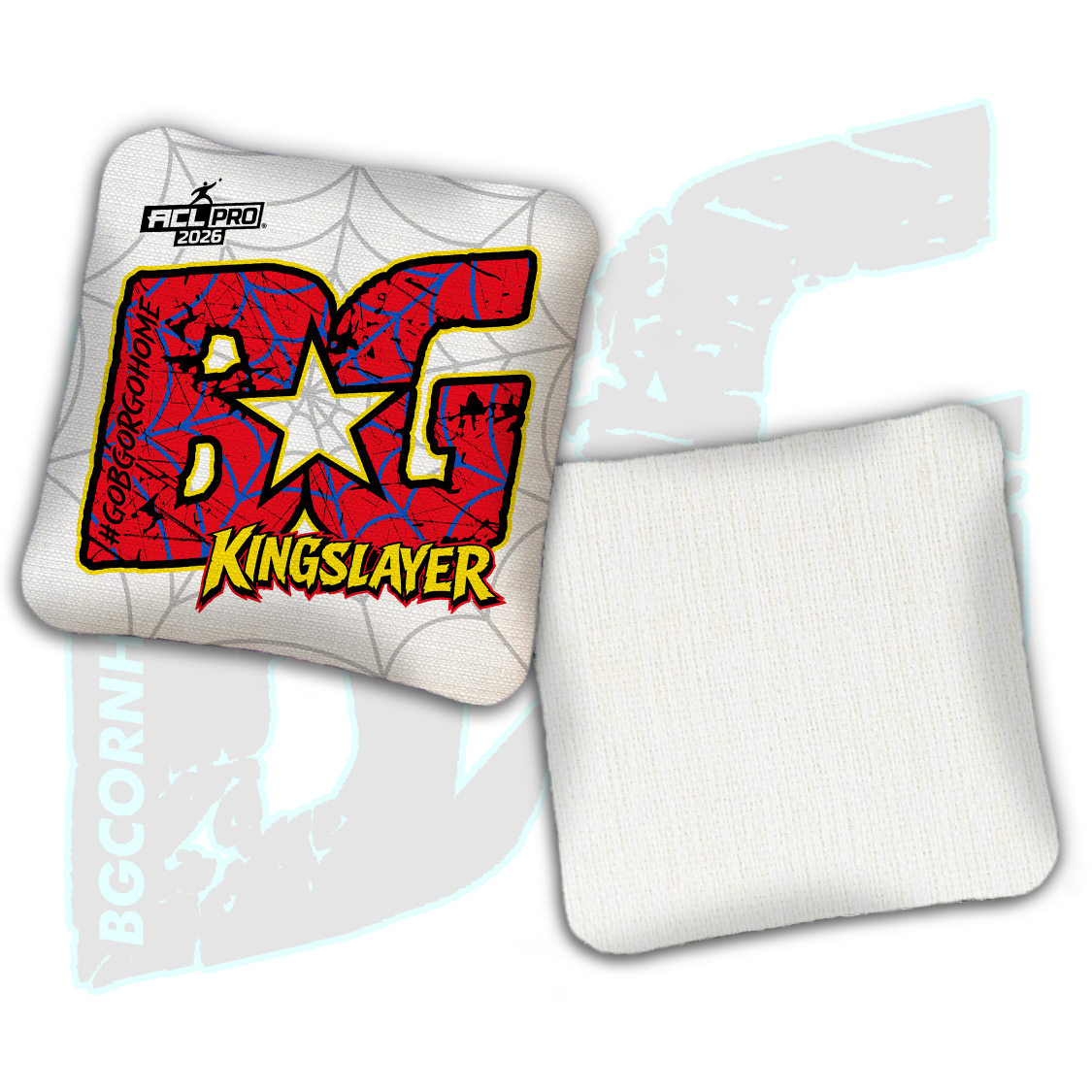 2026 Multiple Bag Models "Triple Crown Heros” Collab - ACL Pro Stamped Cornhole Bags - SET OF 4 BAGS
