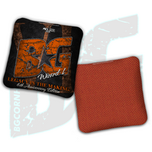 Load image into Gallery viewer, 6th Anniversary Edition 2026 BG Multiple Bag Models "Legacy In The Making" - ACL Pro Stamped Cornhole Bags - SET OF 4 BAGS