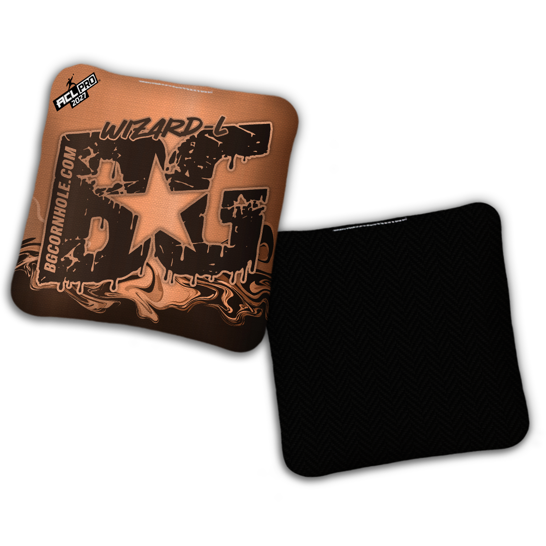 2027 BG Multiple Bag Models "LIQUID GOLD" - ACL Pro Stamped Cornhole Bags - SET OF 4 BAGS