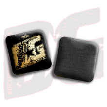 Load image into Gallery viewer, 2026 Multiple Bag Models  - &quot;Logan Chamberlain” - ACL Pro Stamped Cornhole Bags - SET OF 4 BAGS