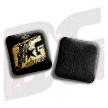 Load image into Gallery viewer, 2026 Multiple Bag Models  - &quot;Logan Chamberlain” - ACL Pro Stamped Cornhole Bags - SET OF 4 BAGS