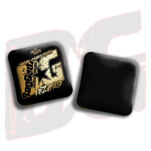 2026 Multiple Bag Models  - "Logan Chamberlain” - ACL Pro Stamped Cornhole Bags - SET OF 4 BAGS