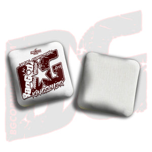 2026 Multiple Bag Models  - "Logan Chamberlain” - ACL Pro Stamped Cornhole Bags - SET OF 4 BAGS