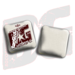 2026 Multiple Bag Models  - "Logan Chamberlain” - ACL Pro Stamped Cornhole Bags - SET OF 4 BAGS