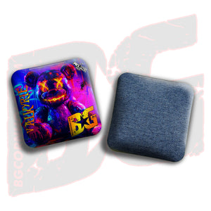 2026 Multiple Bag Models “Mad Teddy Reimagined” - ACL Pro Stamped Cornhole Bags - SET OF 4 BAGS