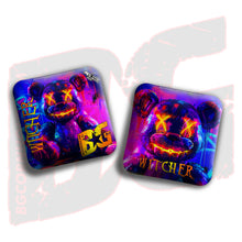 Load image into Gallery viewer, 2026 Multiple Bag Models “Mad Teddy Reimagined” - ACL Pro Stamped Cornhole Bags - SET OF 4 BAGS